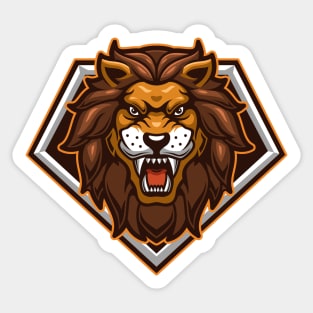 Lion Sticker